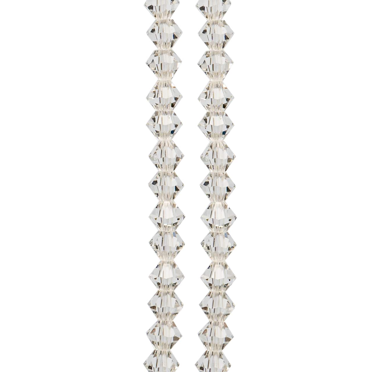12 Pack: Preciosa® Czech Crystal Bicone Beads, 4mm by Bead Landing™